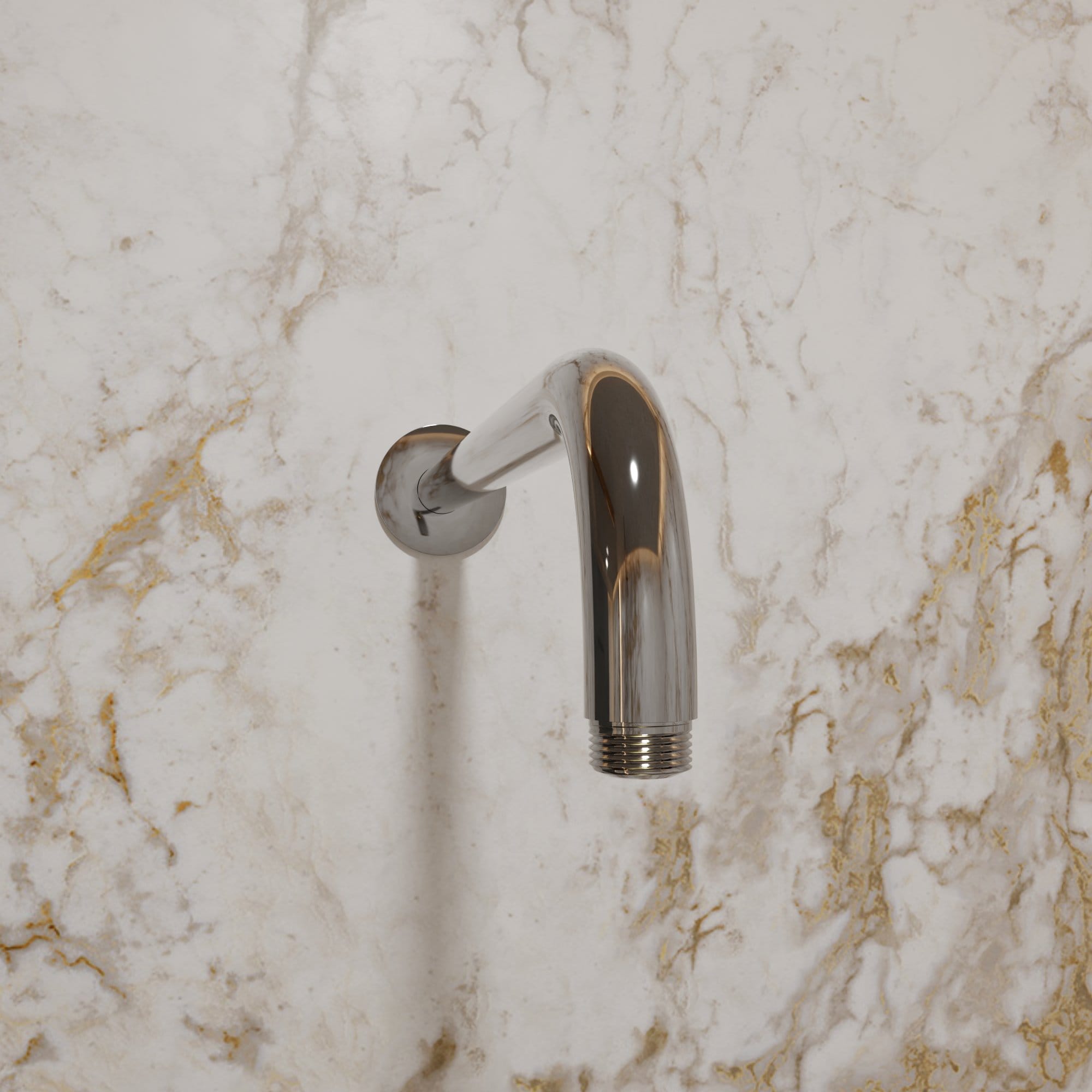 Nelis 01S1 Braccio Doccia da Parete 300mm - Cromata - immagine 3