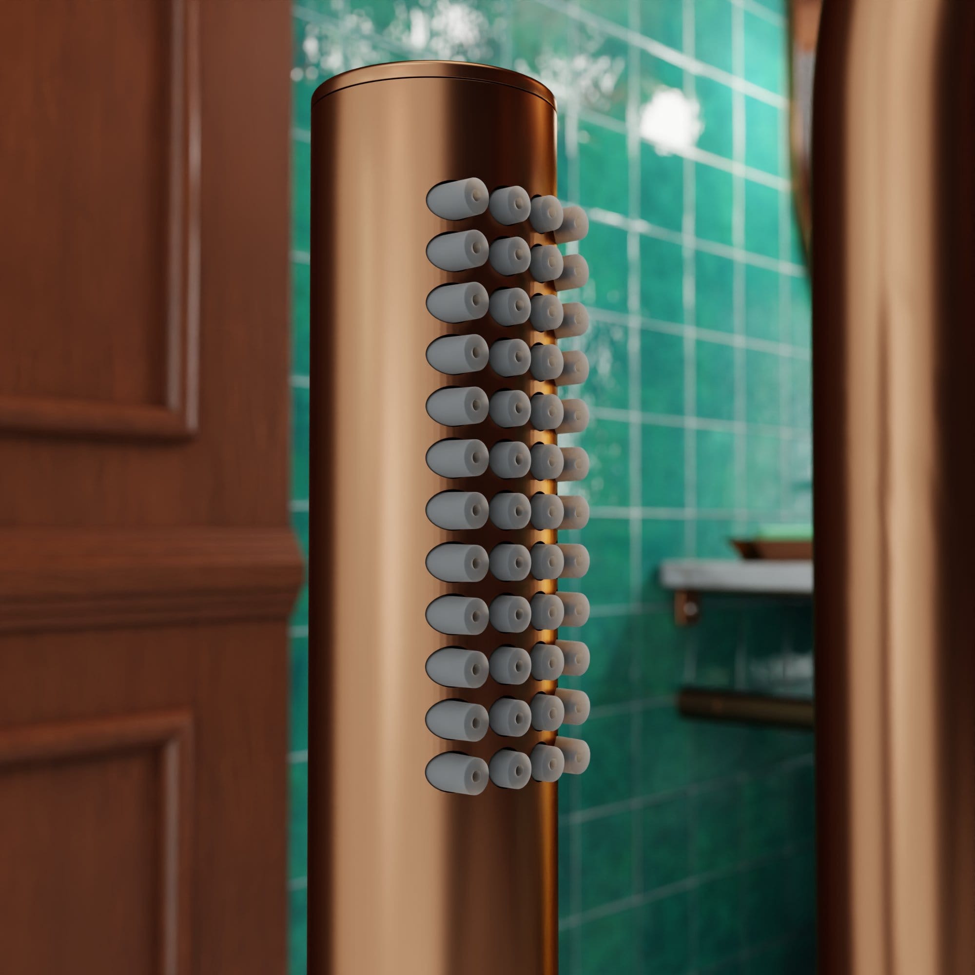 Evolti 1100S1-SB Vrijstaande Badkraan - Satijnbrons - Afbeelding 4