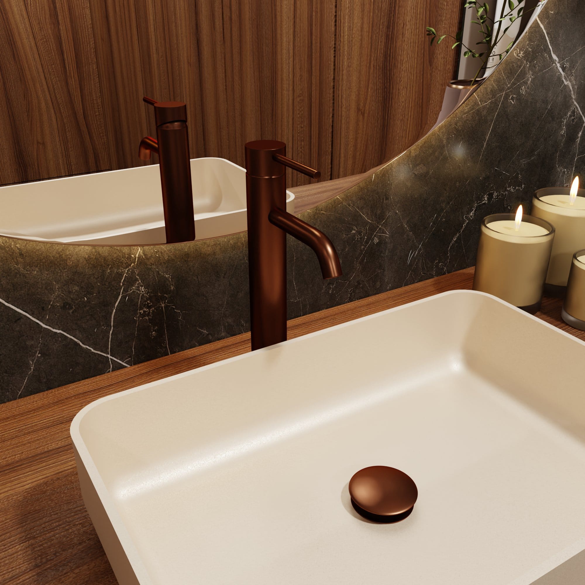 Nelis 03S1-DBB Clickwaste – Donker Geborstelde Bronzen - Afbeelding 5