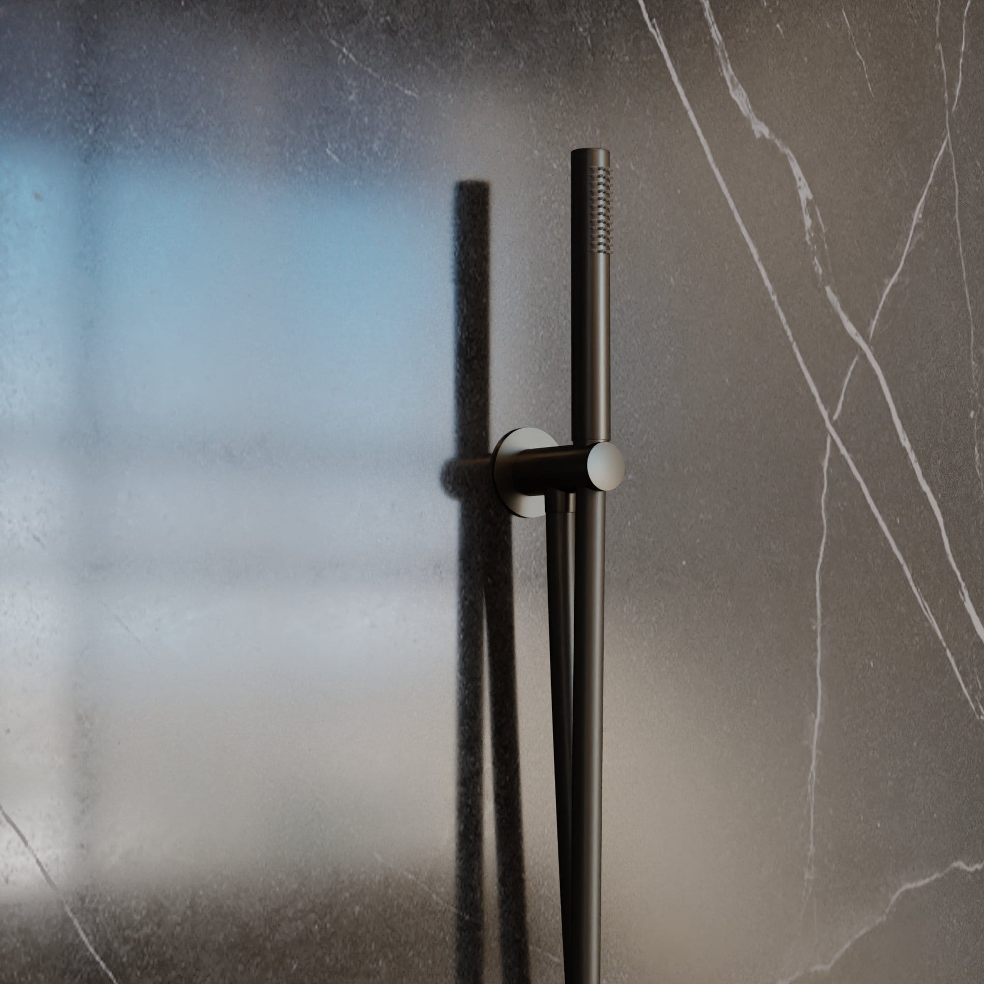 Nelis 23S1-G Handdoucheset – Gunmetal - Afbeelding 4