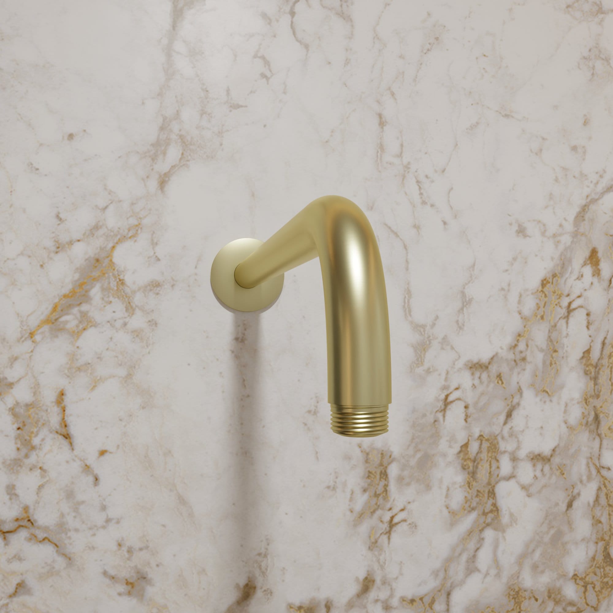 Nelis 01S1-BG Braccio Doccia da Parete 300mm - Oro Spazzolato - immagine 3