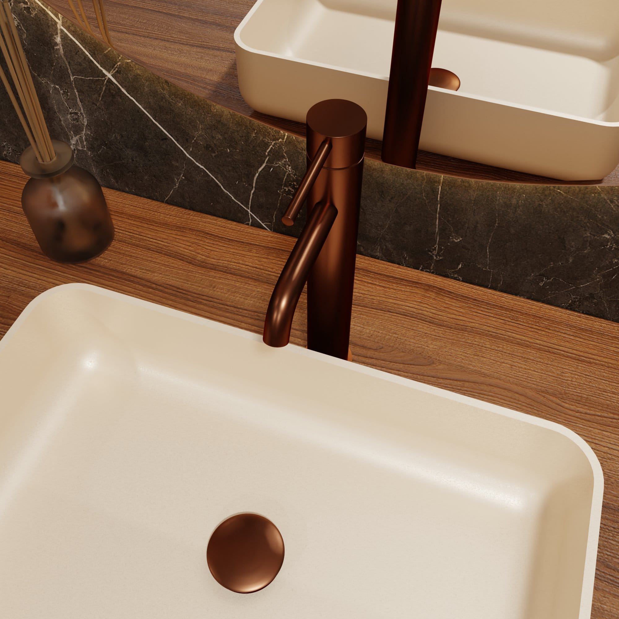 Nelis 03S1-DBB Clickwaste – Donker Geborstelde Bronzen - Afbeelding 4