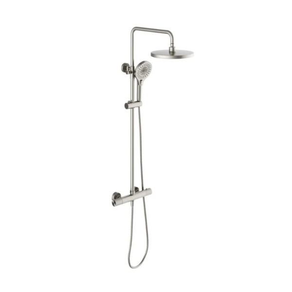 Evolti 1175S1-N Ensemble de Colonne de Douche Thermostatique - Nickel