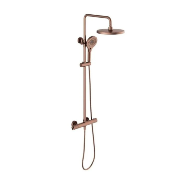 Evolti 1175S1-SB Ensemble de Colonne de Douche Thermostatique - Bronze Satiné